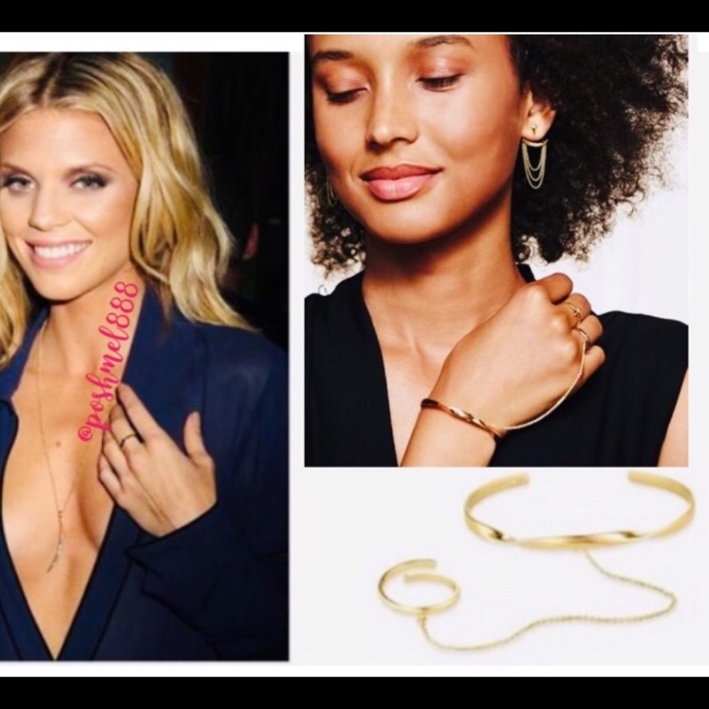 Stella & Dot | Dainty Gold Bridge Bracelet - Picture 8 of 10